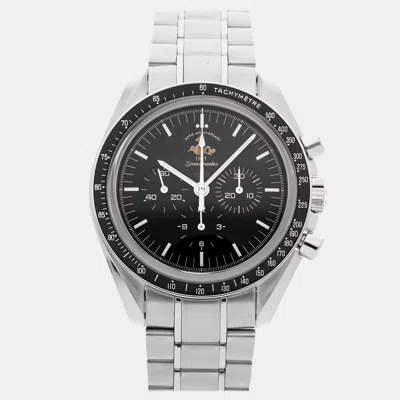 Pre-owned Omega Speedmaster Moonwatch 50th Anniversary Limited Series 42 Mm In Black