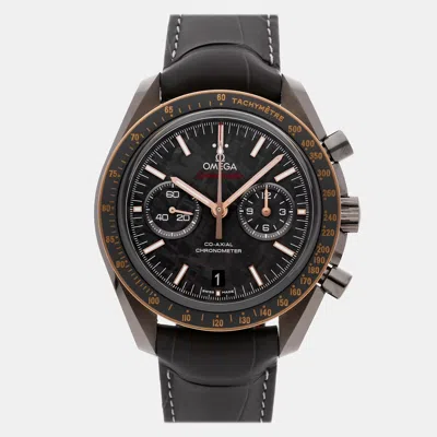 Pre-owned Omega Speedmaster Moonwatch Chronograph 311.63.44.51.99.001 Automatic Grey Ceramic Men's W In Gray