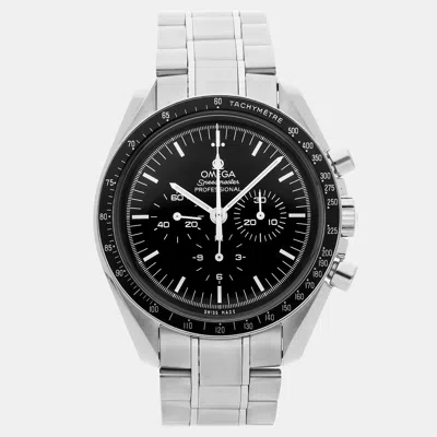 Pre-owned Omega Speedmaster Moonwatch Professional Chronograph 311.30.42.30.01.005 Manual Winding Me In Black