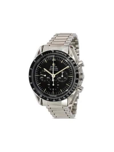 Pre-owned Omega  Speedmaster 41mm In Black