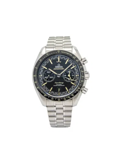 Pre-owned Omega  Speedmaster 44mm In Black