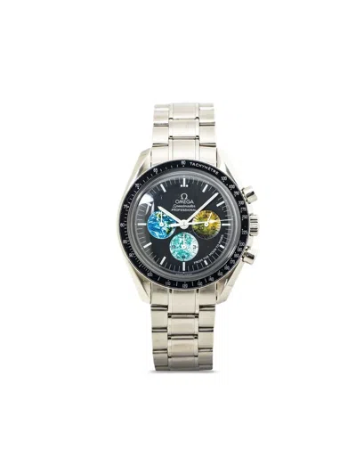 Pre-owned Omega  Speedmaster From The Moon To Mars 42mm In Black