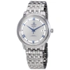 OMEGA OMEGA PRESTIGE CO-AXIAL AUTOMATIC SILVERY DIAL MEN'S WATCH 424.10.40.20.02.001