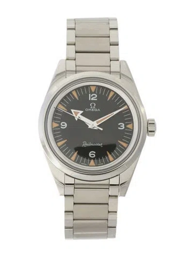 Pre-owned Omega Railmaster Watch, 38mm In Multi