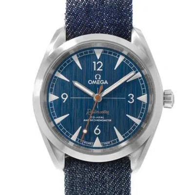 Pre-owned Omega Railmaster Watch In Multicolor