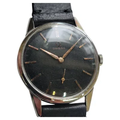 Pre-owned Omega Ref 14391 Mens 34mm 1950s Vintage Manual Wind Classic Ra746 In Multi