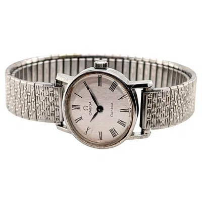Pre-owned Omega Retro Ladies  Wrist Watch Manual Wind Antique Vintage 1976 25mm In Multi