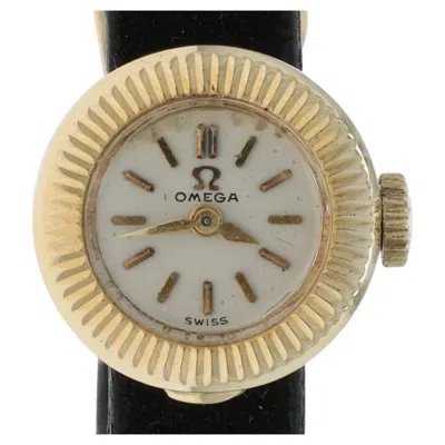 Pre-owned Omega Retro Ladies Watch - Yellow Gold 14k Manual