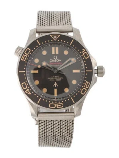 Pre-owned Omega Seamaster "007 Edition" Watch, 42mm In Multi