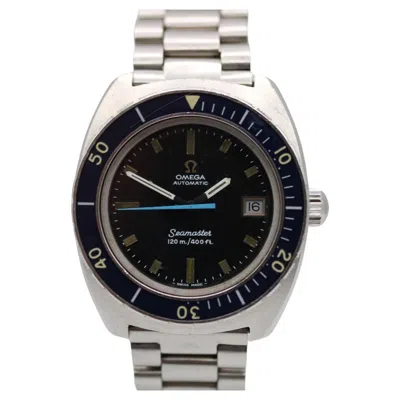Pre-owned Omega Seamaster 120 166.088 – Stainless Steel – Blue Bezel Full Set – Automatic