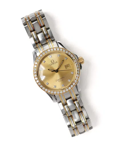 Omega Seamaster 120m 29mm 1993 Watch In Gold