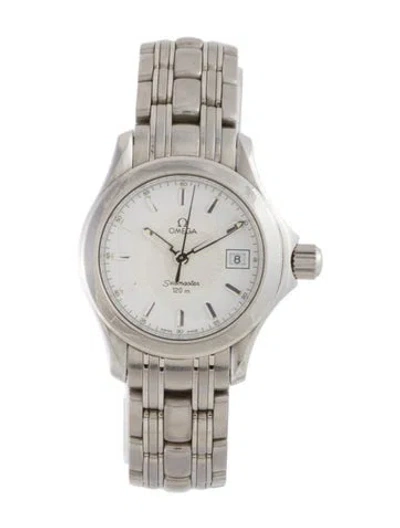 Pre-owned Omega Seamaster 120m Watch, 27mm In Multi