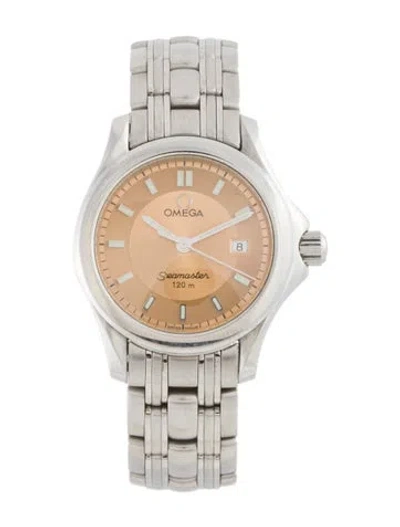 Pre-owned Omega Seamaster 120m Watch, 28mm In Multi