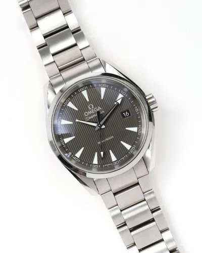 Omega Seamaster 150m 39mm Full Set Ca 2015 Watch In Gray