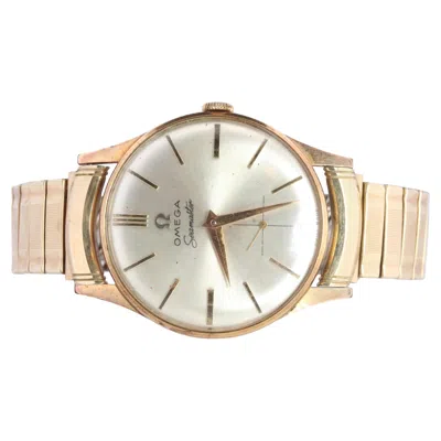 Pre-owned Omega Seamaster 18k Gold  Automatic Seamaster 35mm In Multi