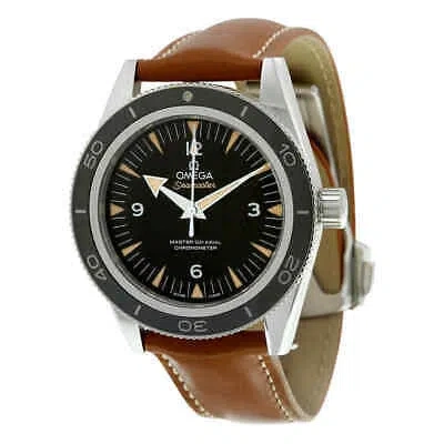 Pre-owned Omega Seamaster 300 Automatic Black Dial Men's Watch 233.32.41.21.01.002