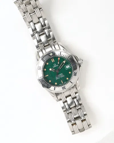 Omega Seamaster 300m 29mm Ref 2584.41 Jacques Mayol 1996 Watch In Metallic