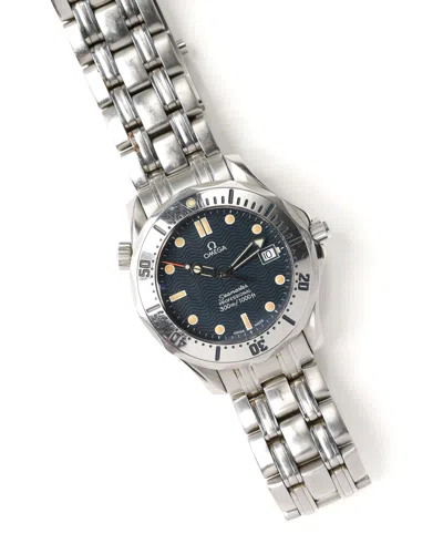 Omega Seamaster 300m 36mm 1995 Watch In Blue