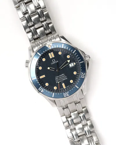 Omega Seamaster 300m 41mm Automatic 1999 Watch In Brown