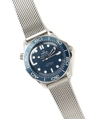 Omega Seamaster 300m 42mm James Bond 60th Anniversary Full Set 2024 Watch In Silver