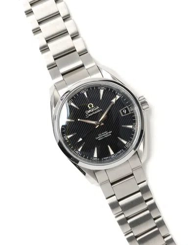 Omega Seamaster 39mm Black Dial 2014 Watch In White