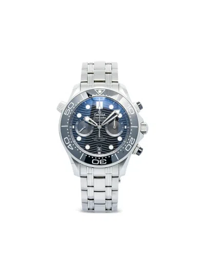 Pre-owned Omega Seamaster 44mm In Black