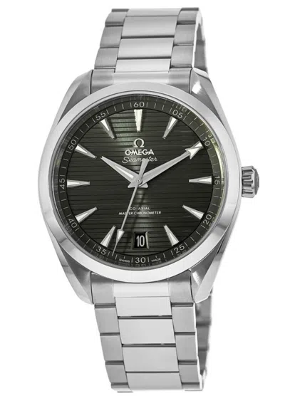Omega Seamaster Aqua Terra 150m Master Co-axial Green Dial Steel Men's Watch 220.10.41.21.10.001