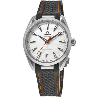 Omega Seamaster Aqua Terra 150m Master Co-axial Silver Dial Rubber Strap Men's Watch 220.12.41.21.02.002