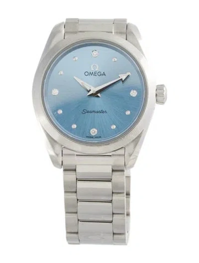 Pre-owned Omega Seamaster Aqua Terra 150m Watch, 28mm In Multi