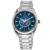 OMEGA SEAMASTER AQUA TERRA 150M WOLDTIMER BLUE DIAL STEEL MEN'S WATCH