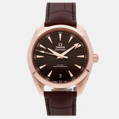 Pre-owned Omega Seamaster Aqua Terra 220.53.41.21.13.001 41 Mm