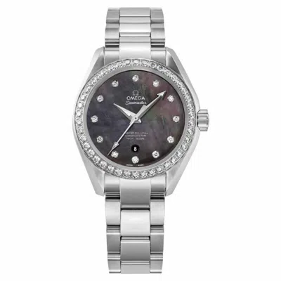 Pre-owned Omega Seamaster Aqua Terra / 231.15.34.20.57.001 Woman