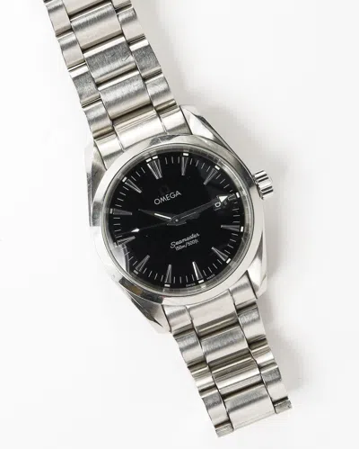 Omega Seamaster Aqua Terra 36mm Ref 2518.50 Watch In Black