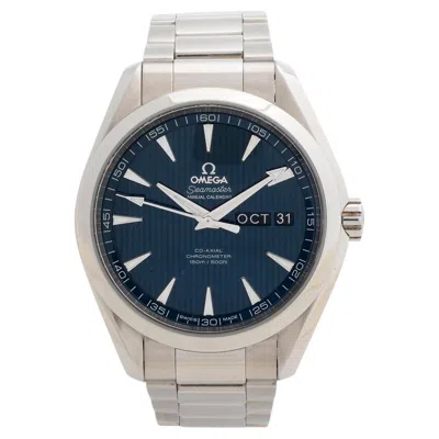 Pre-owned Omega Seamaster Aqua Terra Annual Calendar 23110432203002, Cal 8601, Year 2017 In Multi