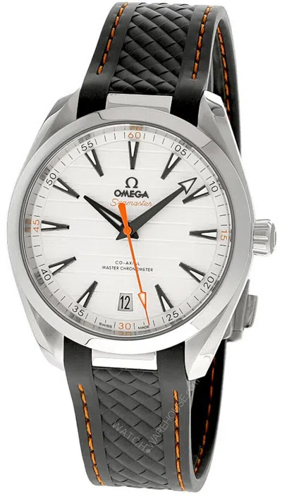 Pre-owned Omega Seamaster Aqua Terra Auto 41mm Rubber Men's Watch 220.12.41.21.02.002