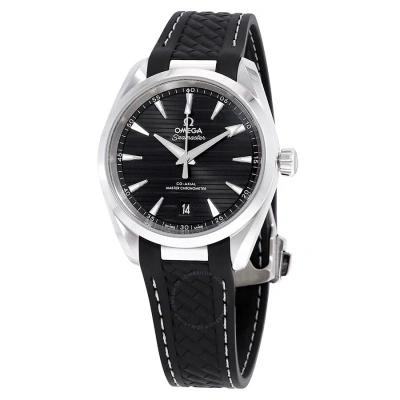 Omega Seamaster Aqua Terra Automatic Black Dial Men's Watch 220.12.38.20.01.001 In Aqua / Black