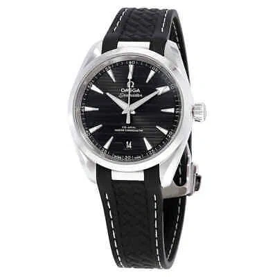 Pre-owned Omega Seamaster Aqua Terra Automatic Black Dial Men's Watch 220.12.38.20.01.001