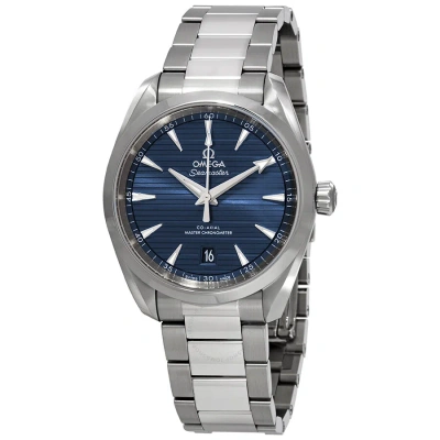 Omega Seamaster Aqua Terra Automatic Blue Dial Men's Watch 220.10.38.20.03.001 In Aqua / Blue