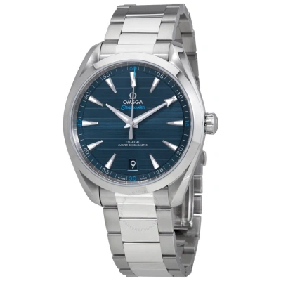 Omega Seamaster Aqua Terra Automatic Blue Dial Men's Watch 220.10.41.21.03.001 In Metallic