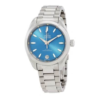 Omega Seamaster Aqua Terra Automatic Chronometer Blue Dial Ladies Watch 220.10.34.20.03.002