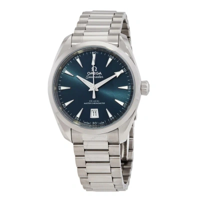 Omega Seamaster Aqua Terra Automatic Chronometer Blue Dial Unisex Watch 220.10.38.20.03.003 In Metallic