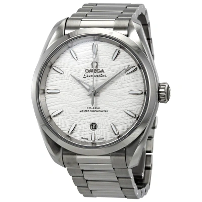 Omega Seamaster Aqua Terra Automatic Chronometer Silver Dial Ladies Watch 220.10.38.20.02.003 In Metallic