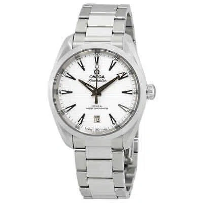 Pre-owned Omega Seamaster Aqua Terra Automatic Chronometer Watch 220.10.38.20.02.001