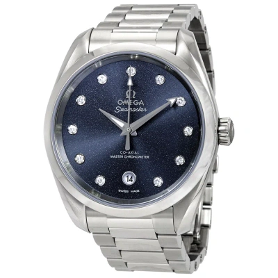 Omega Seamaster Aqua Terra Automatic Diamond  Watch 220.10.38.20.53.001 In Metallic