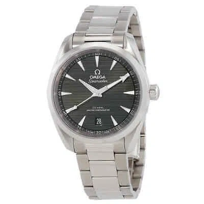 Pre-owned Omega Seamaster Aqua Terra Automatic Green Dial Men's Watch 22010382010003