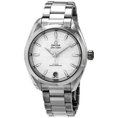 Pre-owned Omega Seamaster Aqua Terra Automatic Ladies Watch 220.10.34.20.02.002