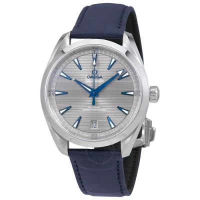 Omega Seamaster Aqua Terra Automatic Chronometer Grey Dial Men's Watch 220.13.41.21.06.001 In Aqua / Blue / Grey