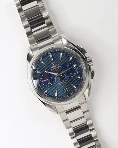 Omega Seamaster Aqua Terra Gmt Chronograph 43mm Full Set Watch