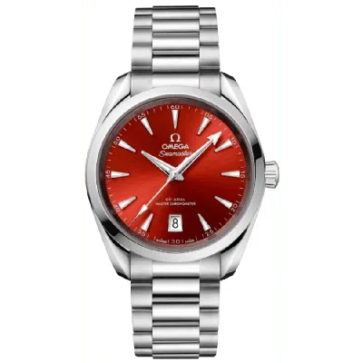 Omega Seamaster Aqua Terra Shades Terracotta Dial Steel Unisex Watch 220.10.38.20.13.003 In Orange