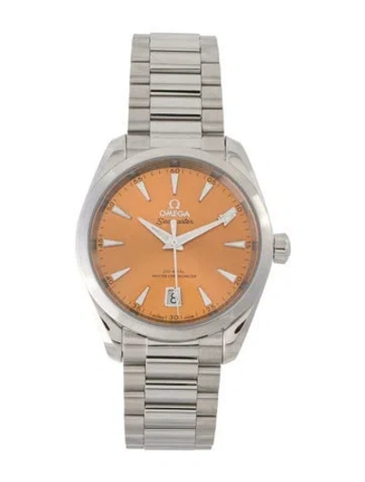 Pre-owned Omega Seamaster Aqua Terra Shades Watch, 38mm In Multi